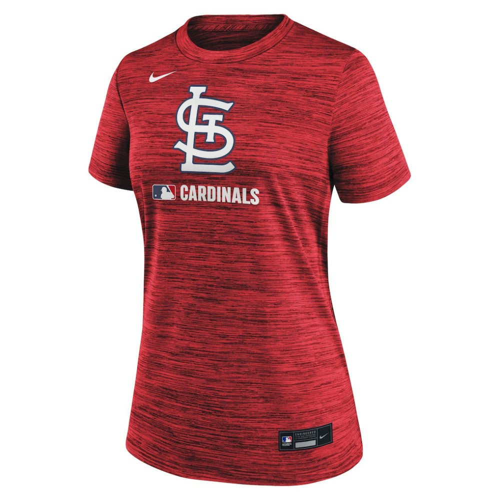 St. Louis Cardinals Nike Women's Authentic Collection Velocity Dri-FIT T-Shirt - Red T-shirts