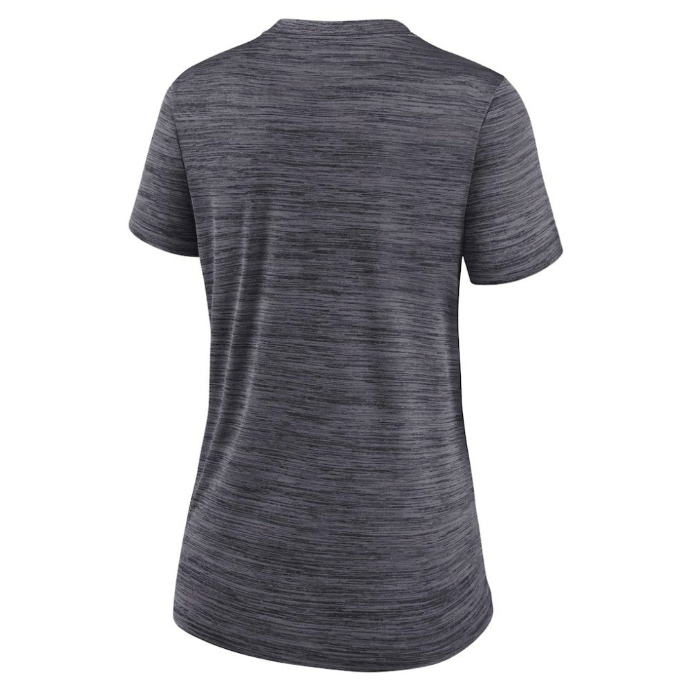 Miami Marlins Nike Women's Authentic Collection Velocity Dri-FIT T-Shirt - Black T-shirts