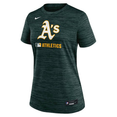 Athletics Nike Women's Authentic Collection Velocity Dri-FIT T-Shirt - Green T-shirts