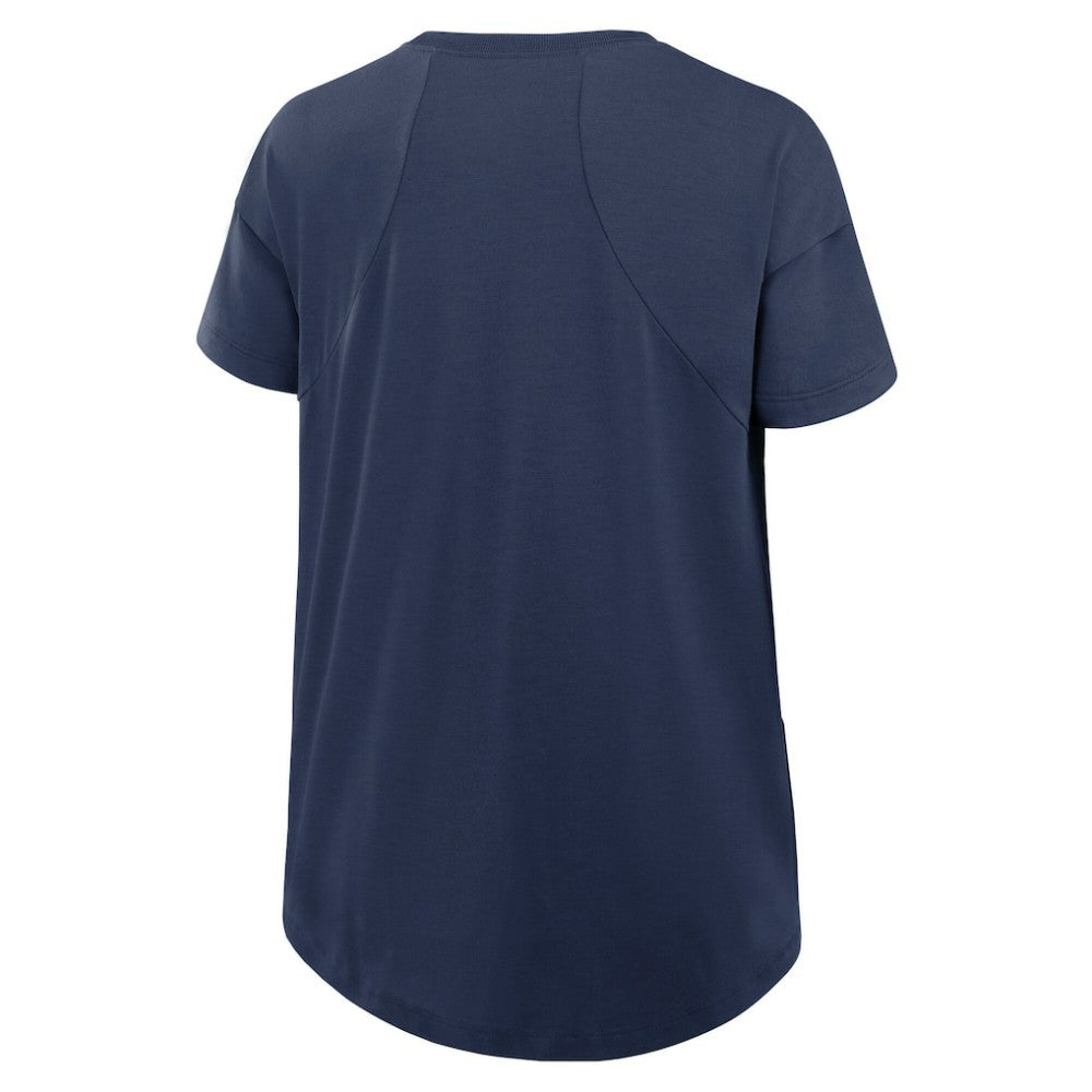 Houston Astros Nike Women's 2025 City Connect Flowy Fashion Tri-Blend Dri-FIT T-Shirt - Navy T-shirts