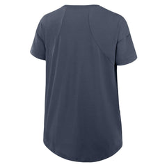Los Angeles Dodgers Nike Women's 2025 City Connect Flowy Fashion Tri-Blend Dri-FIT T-Shirt - Charcoal T-shirts