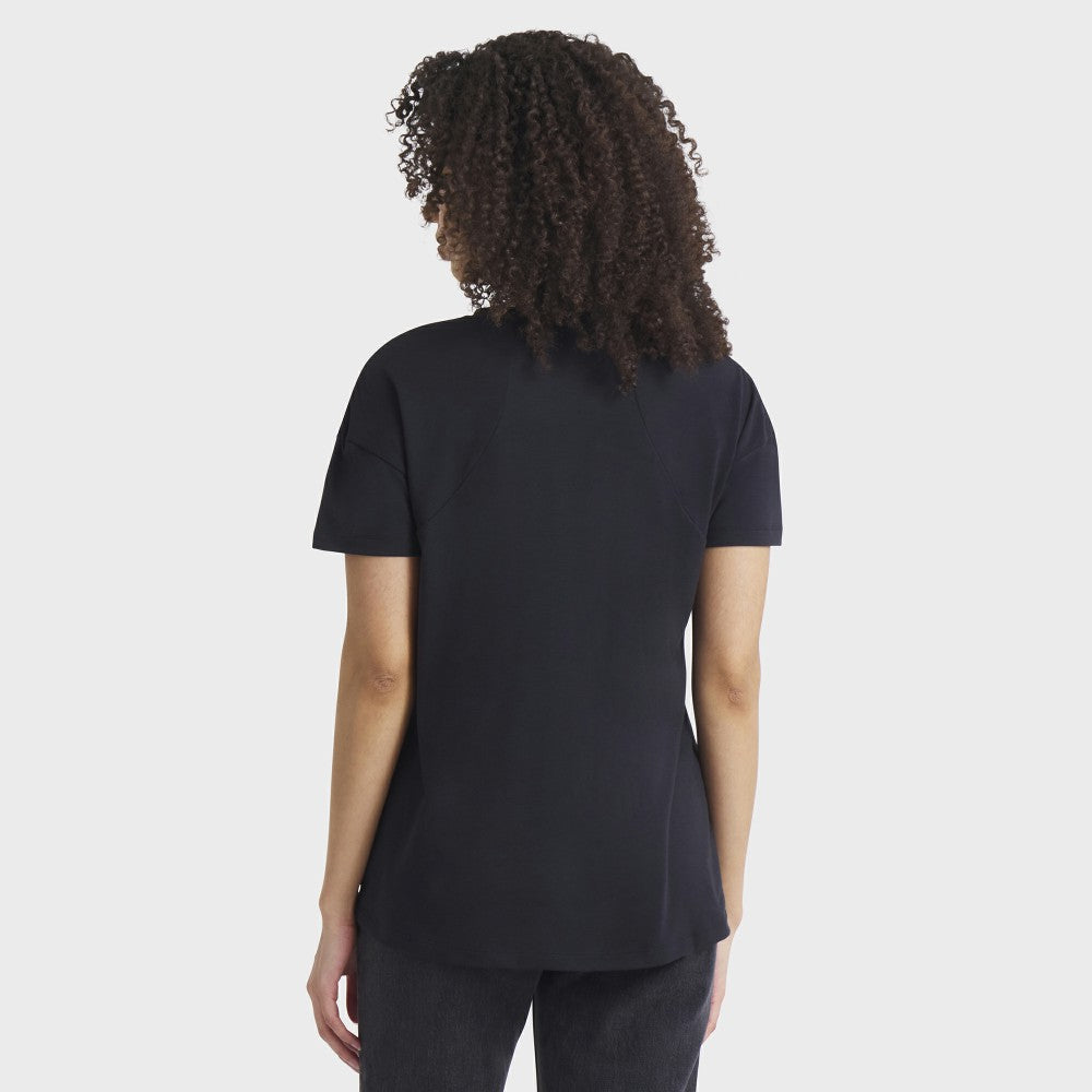 Miami Marlins Nike Women's 2025 City Connect Flowy Fashion Tri-Blend Dri-FIT T-Shirt - Black T-shirts