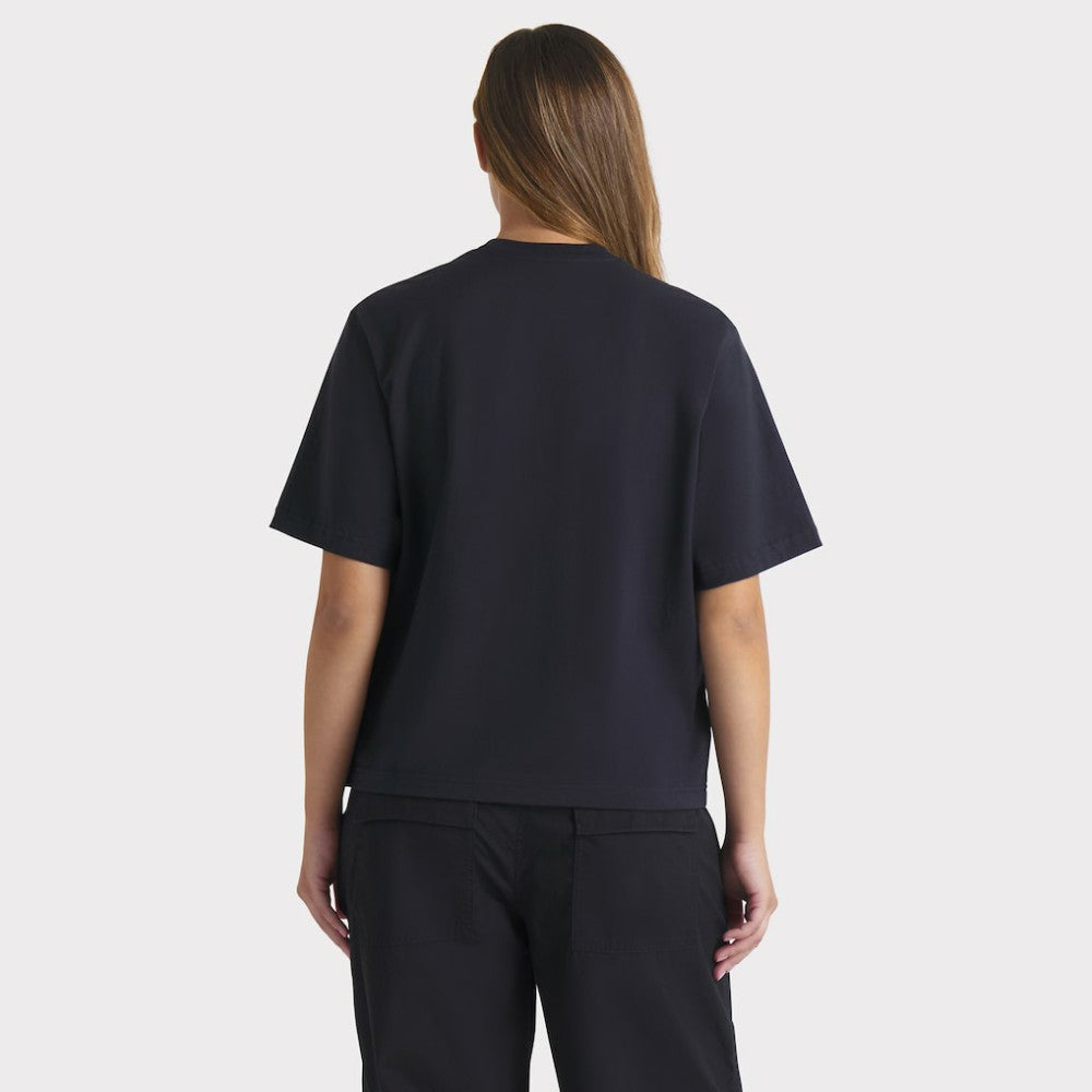 Chicago White Sox Nike Women's 2025 City Connect Logo Boxy T-Shirt - Black T-shirts