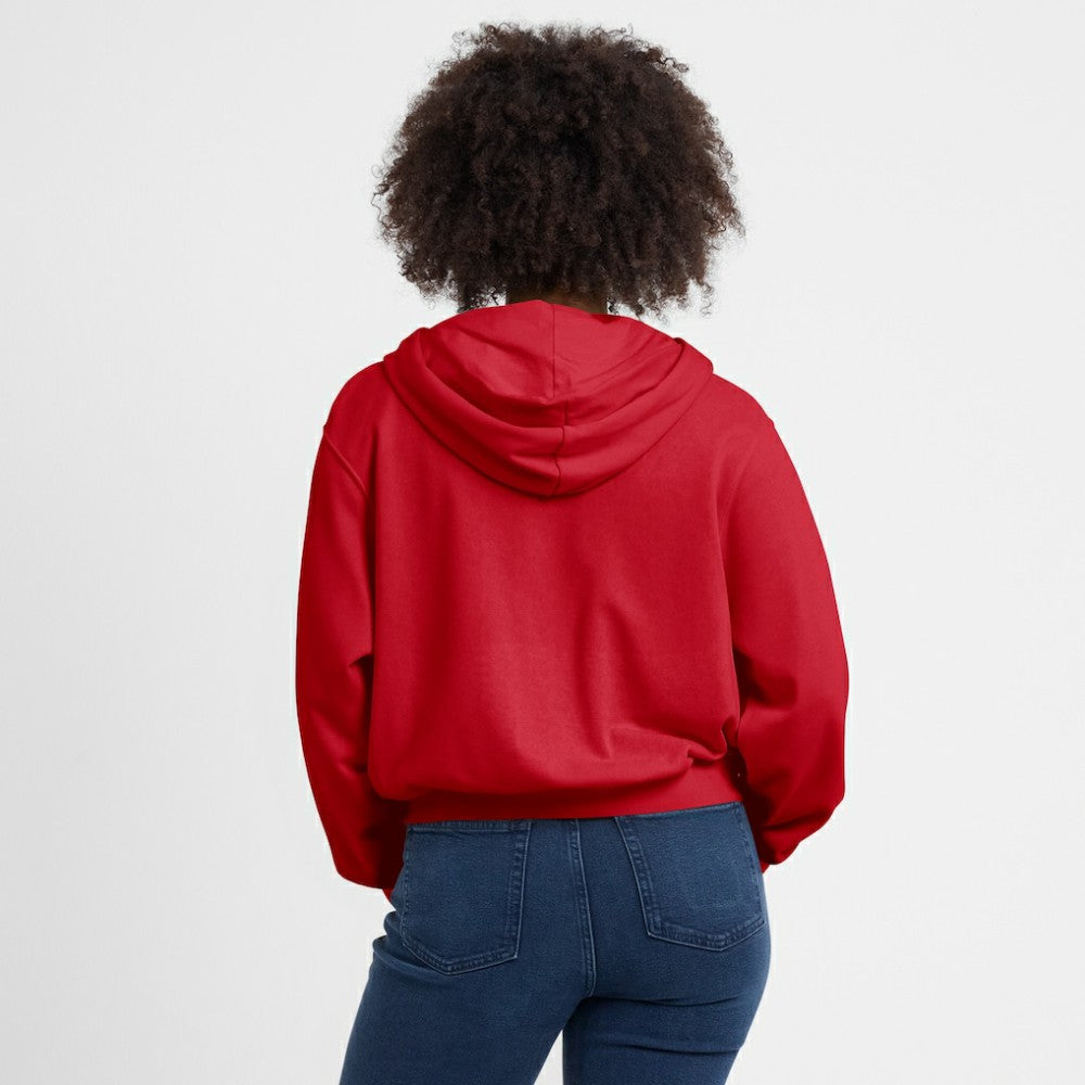 Philadelphia Phillies Nike Women's Cropped Chill Full-Zip Hoodie - Red Hoodies
