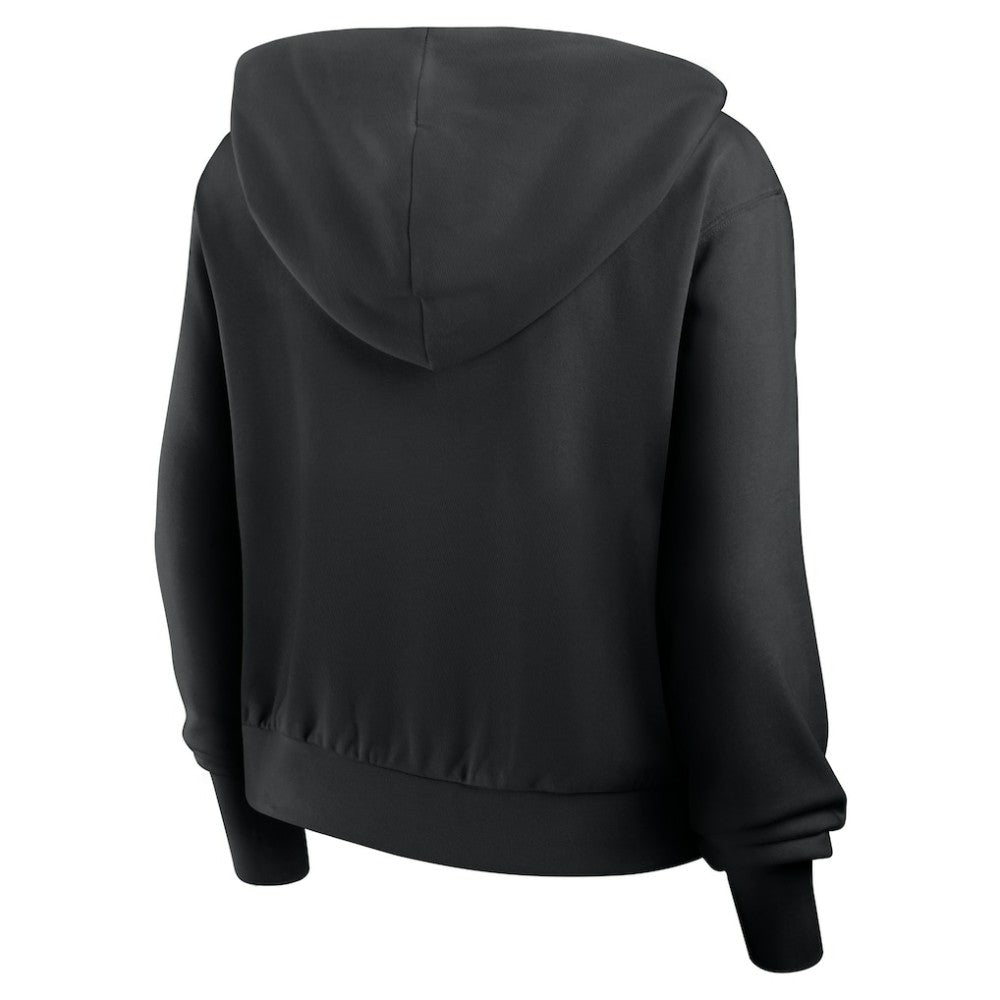 San Francisco Giants Nike Women's Cropped Chill Full-Zip Hoodie - Black Hoodies