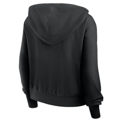 Cincinnati Reds Nike Women's Cropped Chill Full-Zip Hoodie - Black Hoodies
