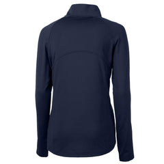 Boston Red Sox Cutter & Buck Women's  DryTec Adapt Eco Knit Stretch Recycled Raglan Half-Zip Top - Navy Tops