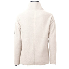 Detroit Tigers Cutter & Buck Women's  Cascade Eco Sherpa Fleece Half-Zip Pullover Jacket - Cream Jackets