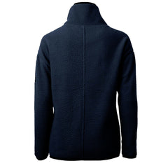 Los Angeles Dodgers Cutter & Buck Women's  Cascade Eco Sherpa Fleece Half-Zip Pullover Jacket - Navy Jackets