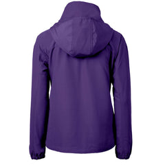 Arizona Diamondbacks Cutter & Buck Women's Charter Eco Recycled Full-Zip Jacket - Purple Jackets