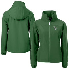 Athletics Cutter & Buck Women's Charter Eco Recycled Full-Zip Jacket - Green Jackets