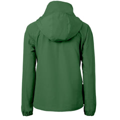 Athletics Cutter & Buck Women's Charter Eco Recycled Full-Zip Jacket - Green Jackets