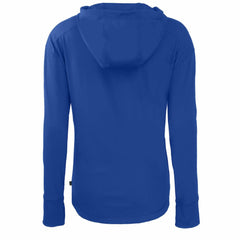 Chicago Cubs Cutter & Buck Women's Cooperstown Collection Daybreak Eco Recycled Full-Zip Hoodie Jacket - Royal Jackets