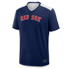 Boston Red Sox Fanatics Walk Off V-Neck T-Shirt - Navy T-shirts