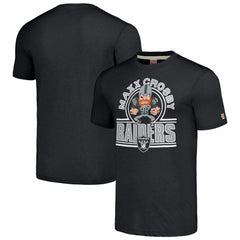 Maxx Crosby Las Vegas Raiders Homage Unisex Caricature Player Tri-Blend T-Shirt - Charcoal T-shirts