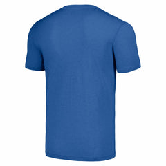 Lawrence Taylor New York Giants Homage Unisex Caricature Retired Player Tri-Blend T-Shirt - Royal T-shirts