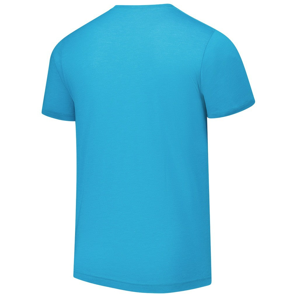 Dan Marino Miami Dolphins Homage Unisex NFL Blitz Retired Player Tri-Blend T-Shirt - Heathered Aqua T-shirts