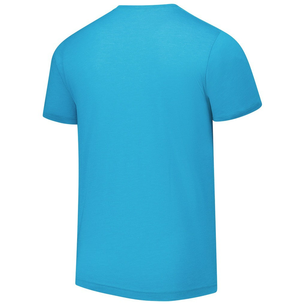 Dan Marino Miami Dolphins Homage Unisex NFL Blitz Retired Player Tri-Blend T-Shirt - Heathered Aqua T-shirts