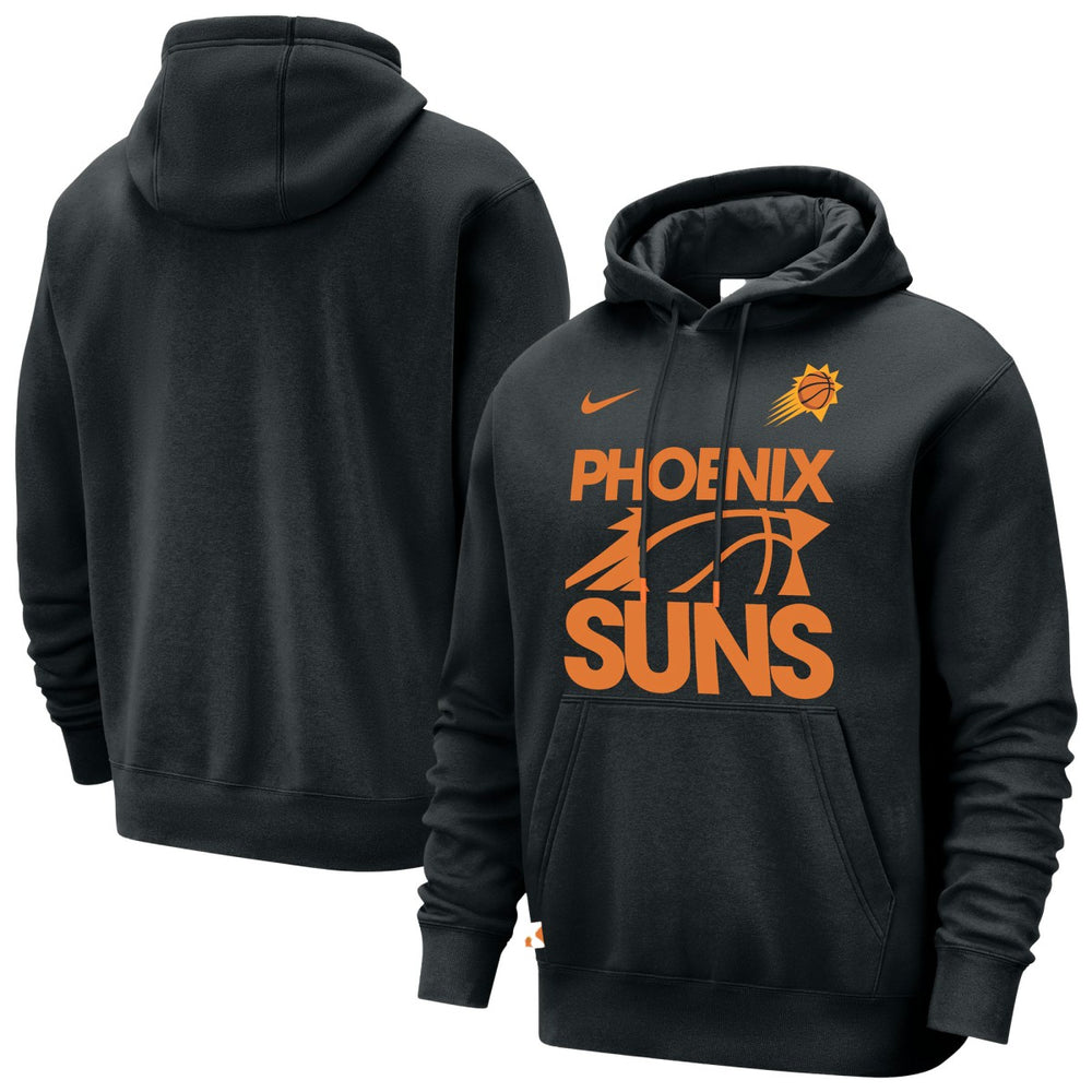 Phoenix Suns Courtside Club Pullover Hoodie Black - Nike