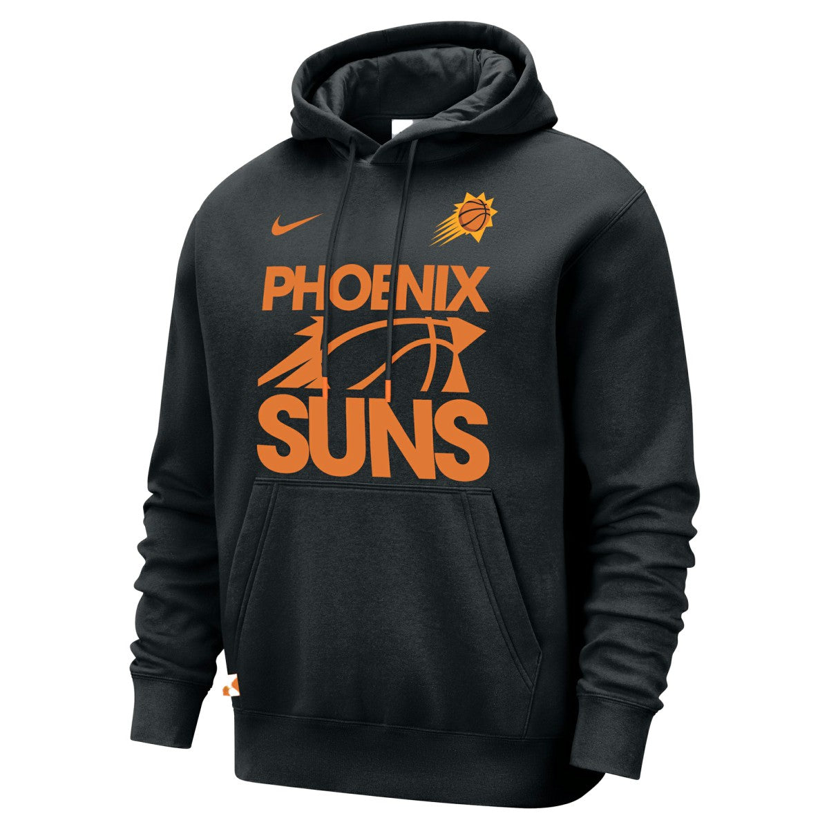 Phoenix Suns Courtside Club Pullover Hoodie Black - Nike