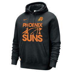 Phoenix Suns Courtside Club Pullover Hoodie Black - Nike
