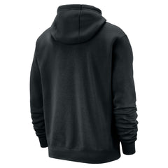New York Knicks Courtside Club Pullover Hoodie Black - Nike