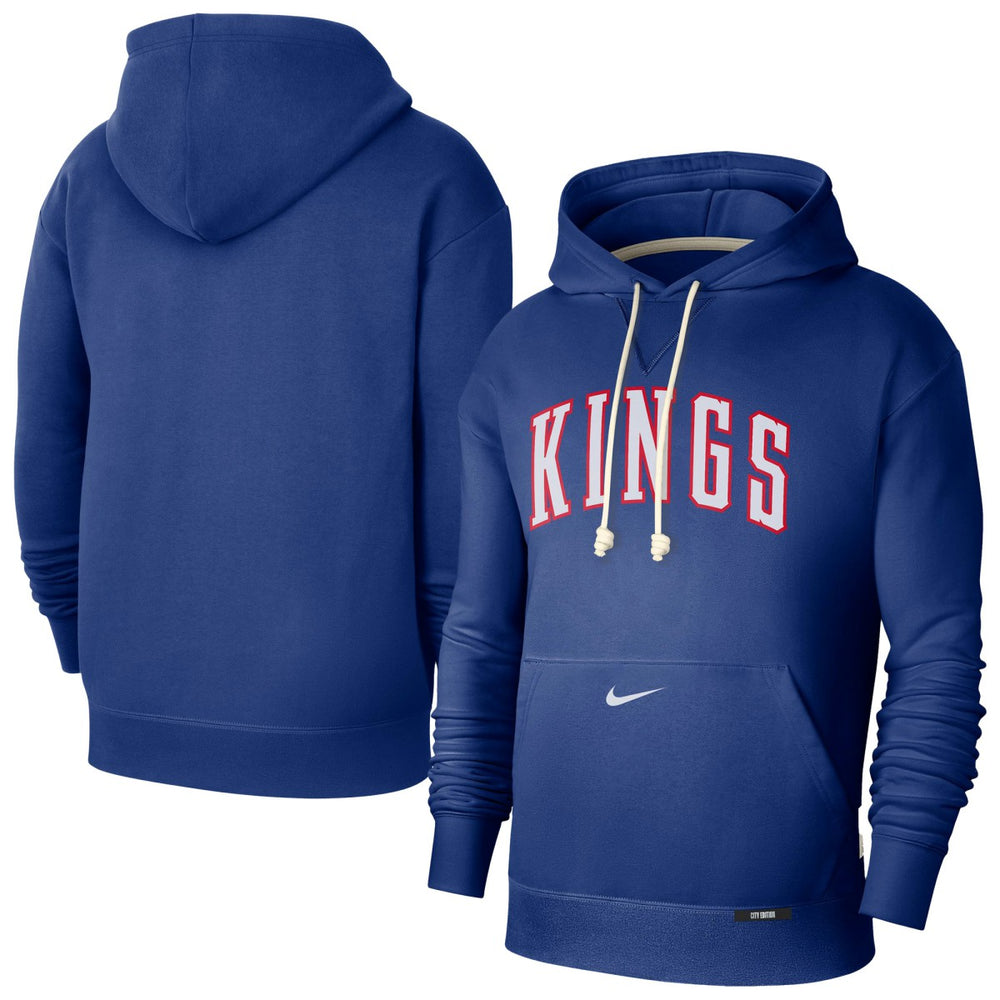 Sacramento Kings 2024/25 City Edition Performance Courtside Standard Issue Pullover Hoodie Blue - Nike outlet