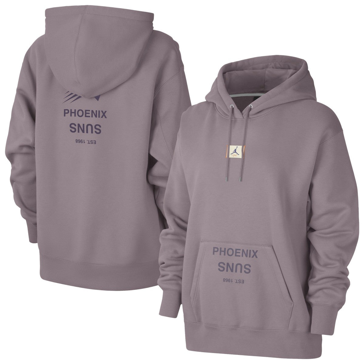 Phoenix Suns Jordan Brand Women's Courtside Statement Edition Premium Pullover Hoodie Purple outlet