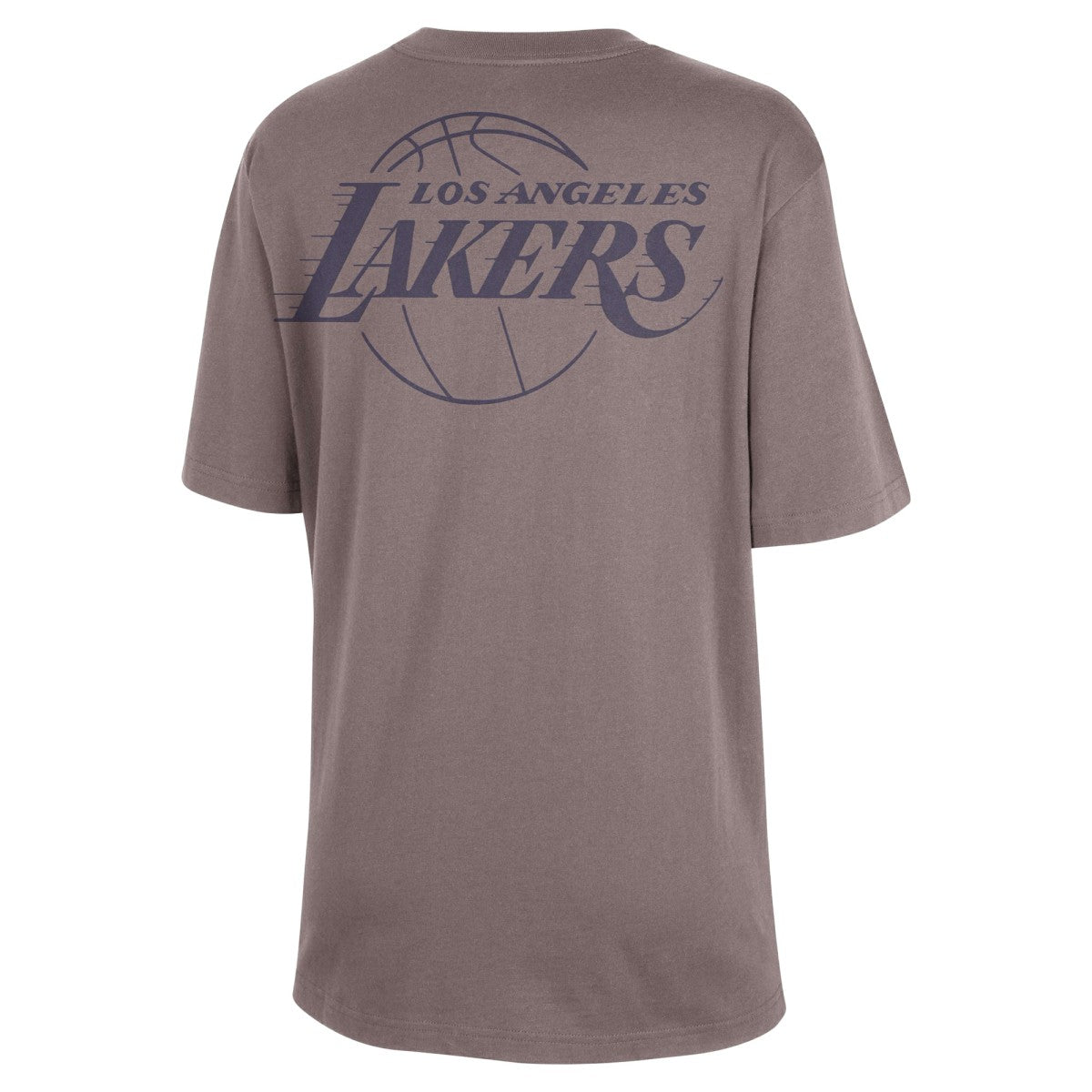 Los Angeles Lakers Jordan Brand Women's Courtside Statement Edition Boyfriend T-Shirt Charcoal