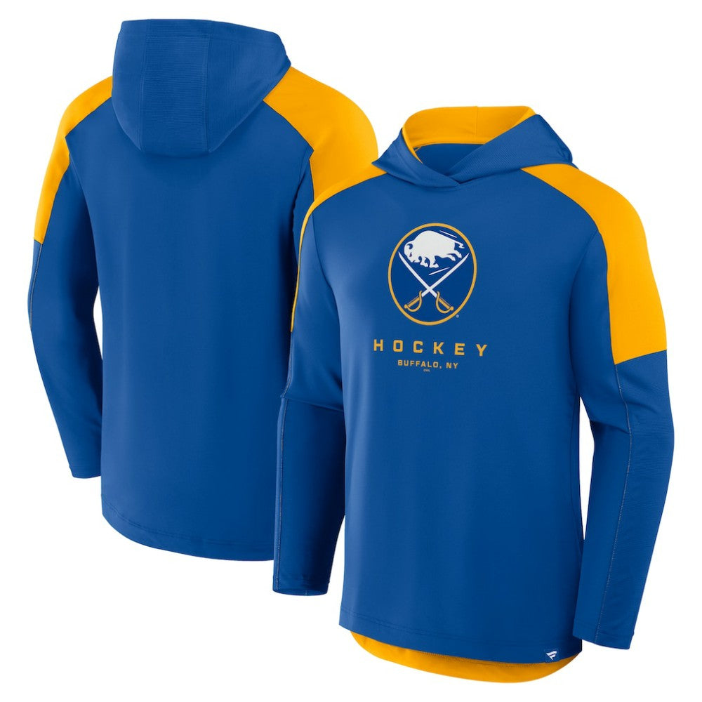 Buffalo Sabres Fanatics Meta Game Transitional Pullover Hoodie - Royal | US 201742895
