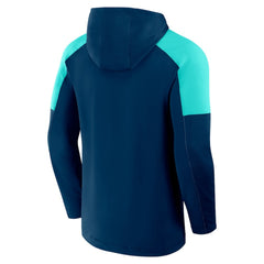 Seattle Kraken Fanatics Meta Game Transitional Pullover Hoodie - Deep Sea Blue | US 201742896
