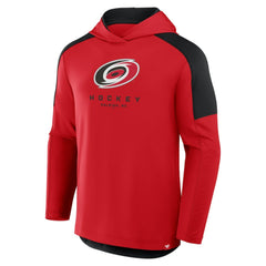 Carolina Hurricanes Fanatics Meta Game Transitional Pullover Hoodie - Red | US 201742898