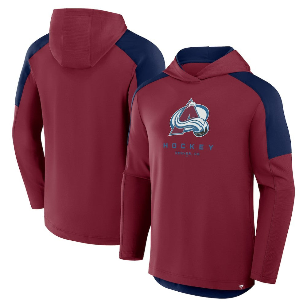 Colorado Avalanche Fanatics Meta Game Transitional Pullover Hoodie - Burgundy | US 201742905