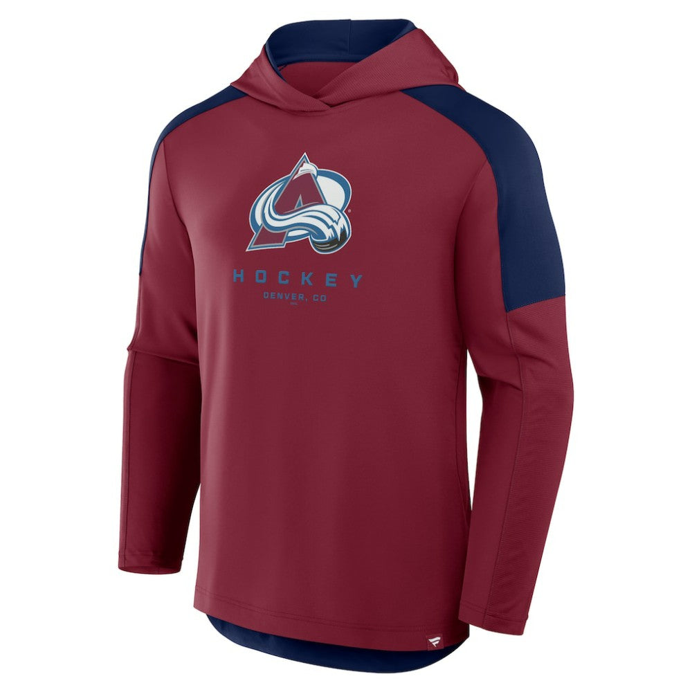 Colorado Avalanche Fanatics Meta Game Transitional Pullover Hoodie - Burgundy | US 201742905
