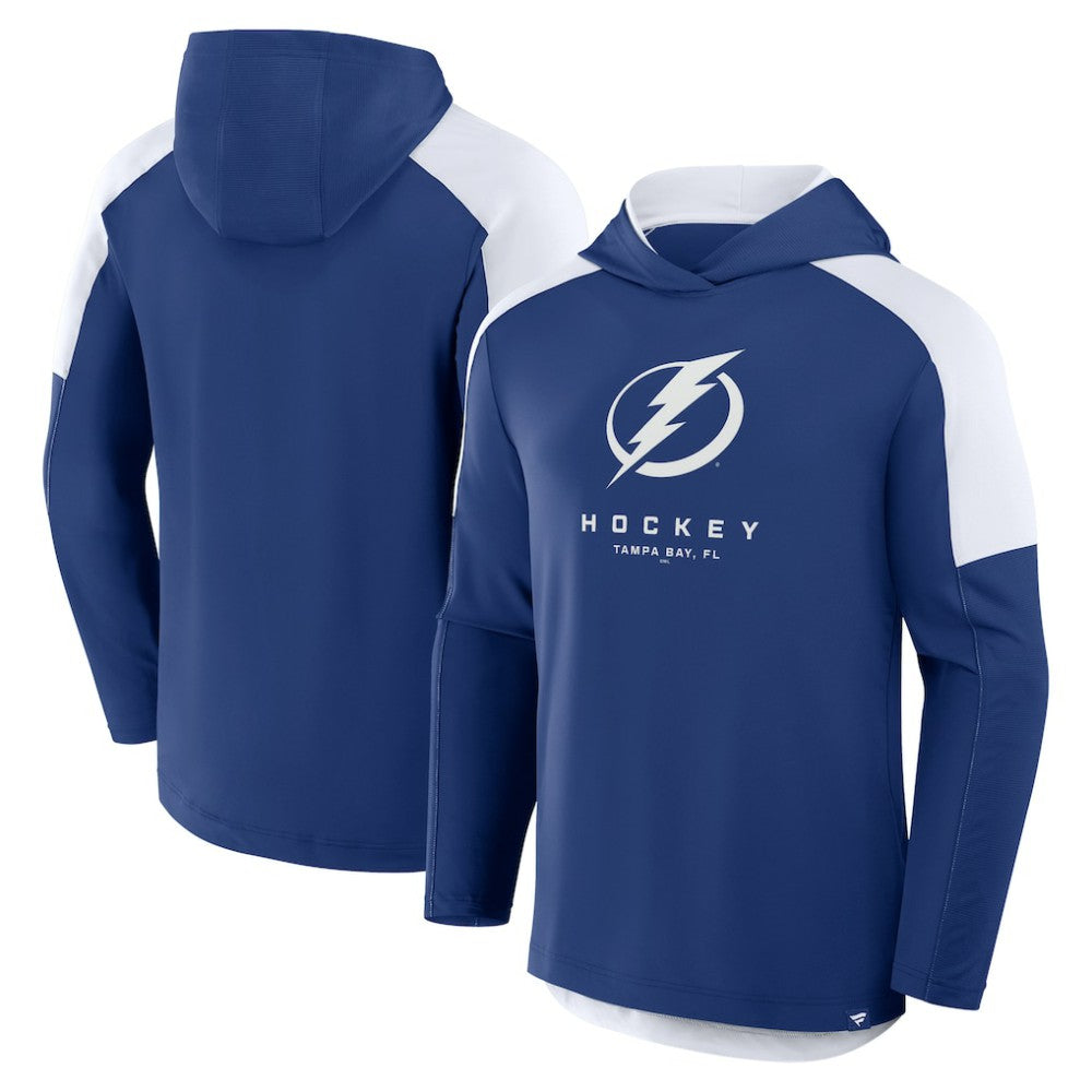 Tampa Bay Lightning Fanatics Meta Game Transitional Pullover Hoodie - Blue | US 201742907