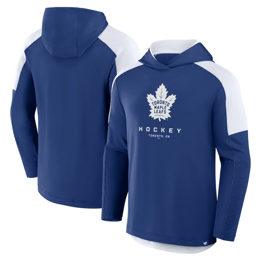 Toronto Maple Leafs Fanatics Meta Game Transitional Pullover Hoodie - Blue | US 201742908
