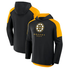 Boston Bruins Fanatics Meta Game Transitional Pullover Hoodie - Black | US 201742911