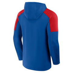 New York Rangers Fanatics Meta Game Transitional Pullover Hoodie - Blue | US 201742917