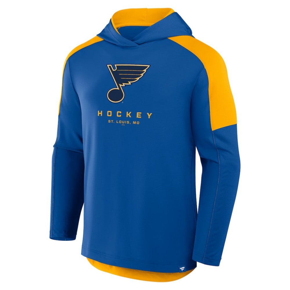 St. Louis Blues Fanatics Meta Game Transitional Pullover Hoodie - Royal | US 201742919
