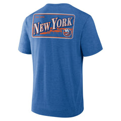 New York Islanders Fanatics Fan Lanes Tri-Blend T-Shirt - Heather Royal | US 201742928