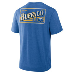 Buffalo Sabres Fanatics Fan Lanes Tri-Blend T-Shirt - Heather Royal | US 201742930