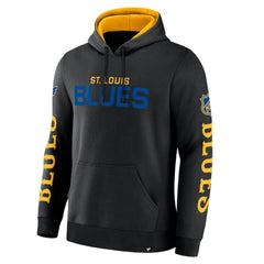 St. Louis Blues Fanatics Big City Legacy Fleece Pullover Hoodie - Black | US 201742960