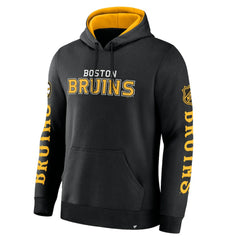 Boston Bruins Fanatics Big City Legacy Fleece Pullover Hoodie - Black | US 201742961