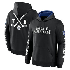 Toronto Maple Leafs Fanatics Big City Legacy Fleece Pullover Hoodie - Black | US 201742972