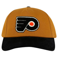 Philadelphia Flyers American Needle Burnett Adjustable Hat - Tan/Black | US 201747078