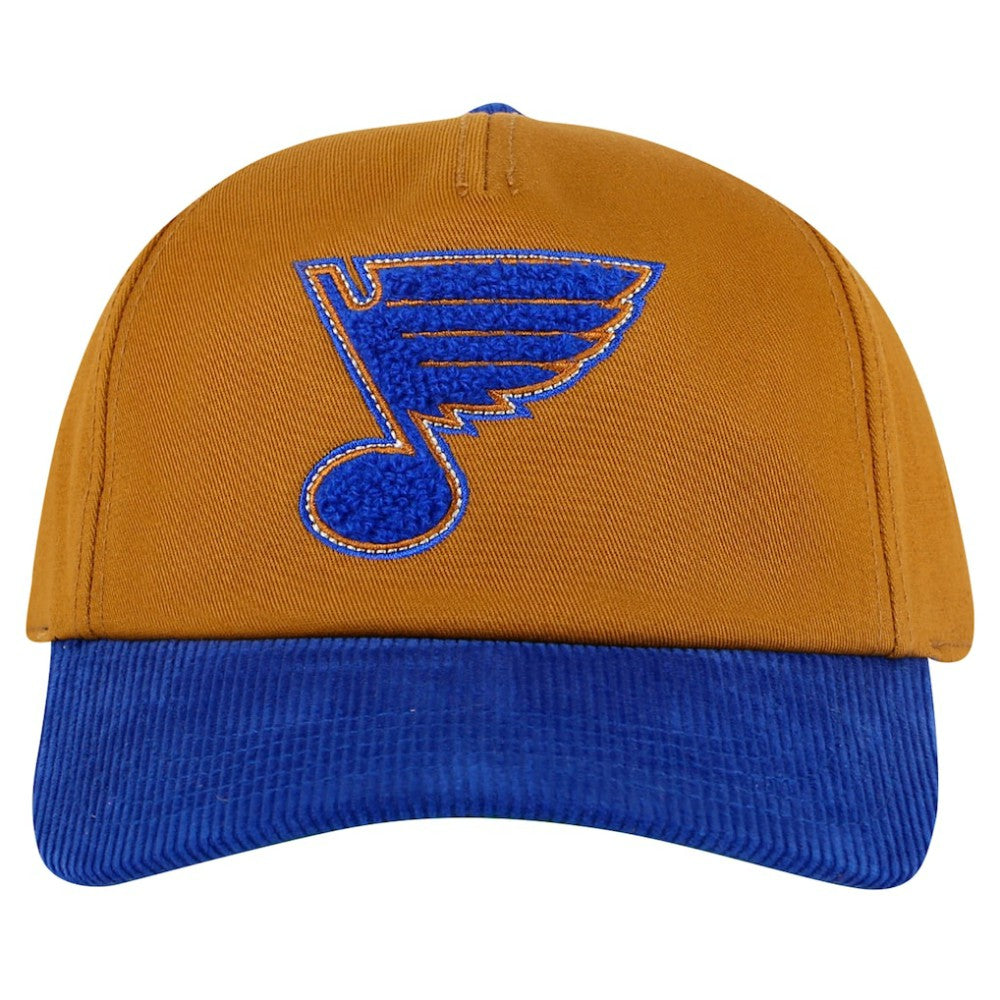 St. Louis Blues American Needle Burnett Adjustable Hat - Tan/Blue | US 201747082