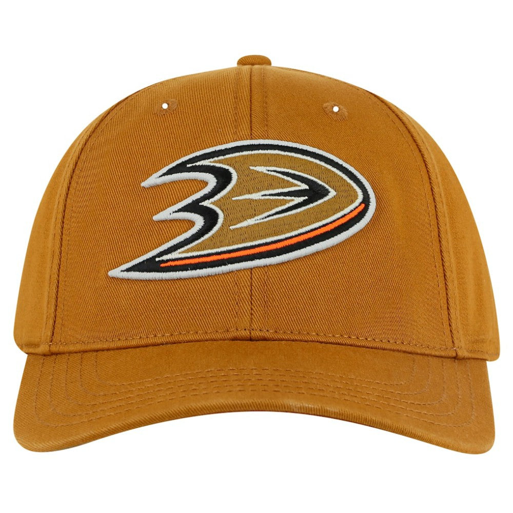 Anaheim Ducks American Needle Hepcat Washed Twill Adjustable Hat - Tan | US 201747093