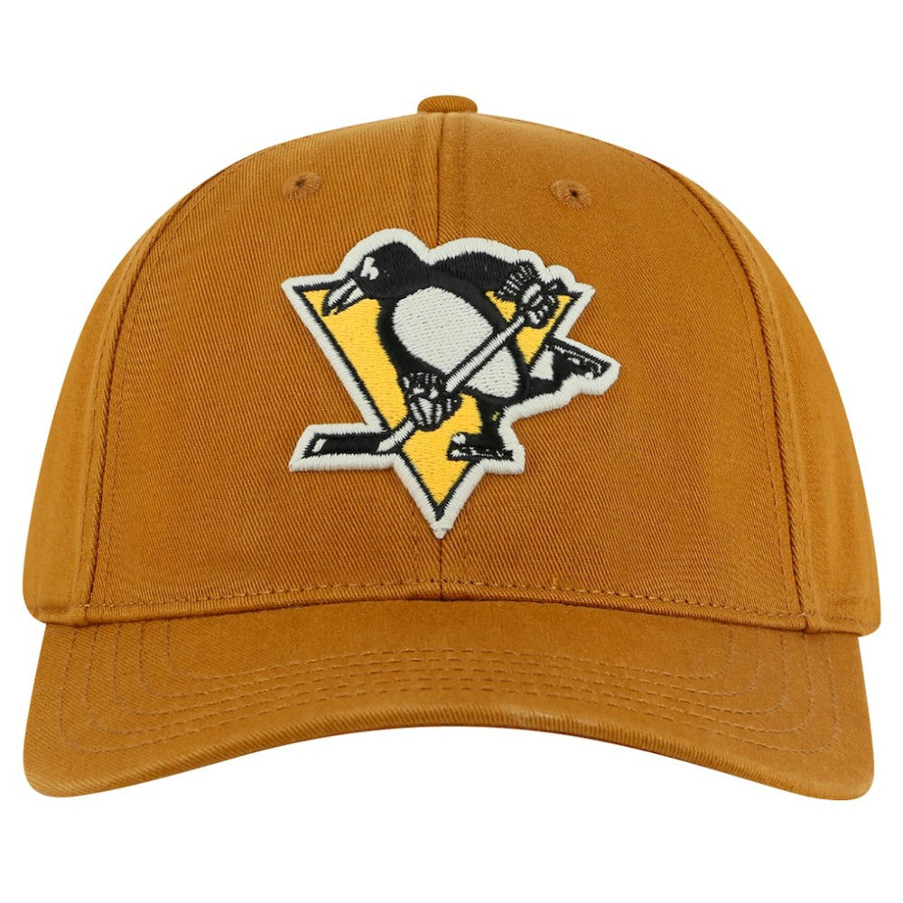 Pittsburgh Penguins American Needle Hepcat Washed Twill Adjustable Hat - Tan | US 201747097