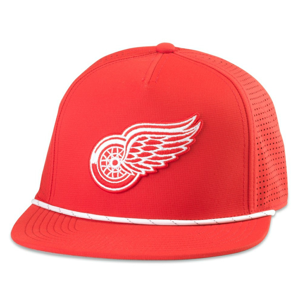 Detroit Red Wings American Needle Buxton Pro Tech Adjustable Hat - Red | US 201747114