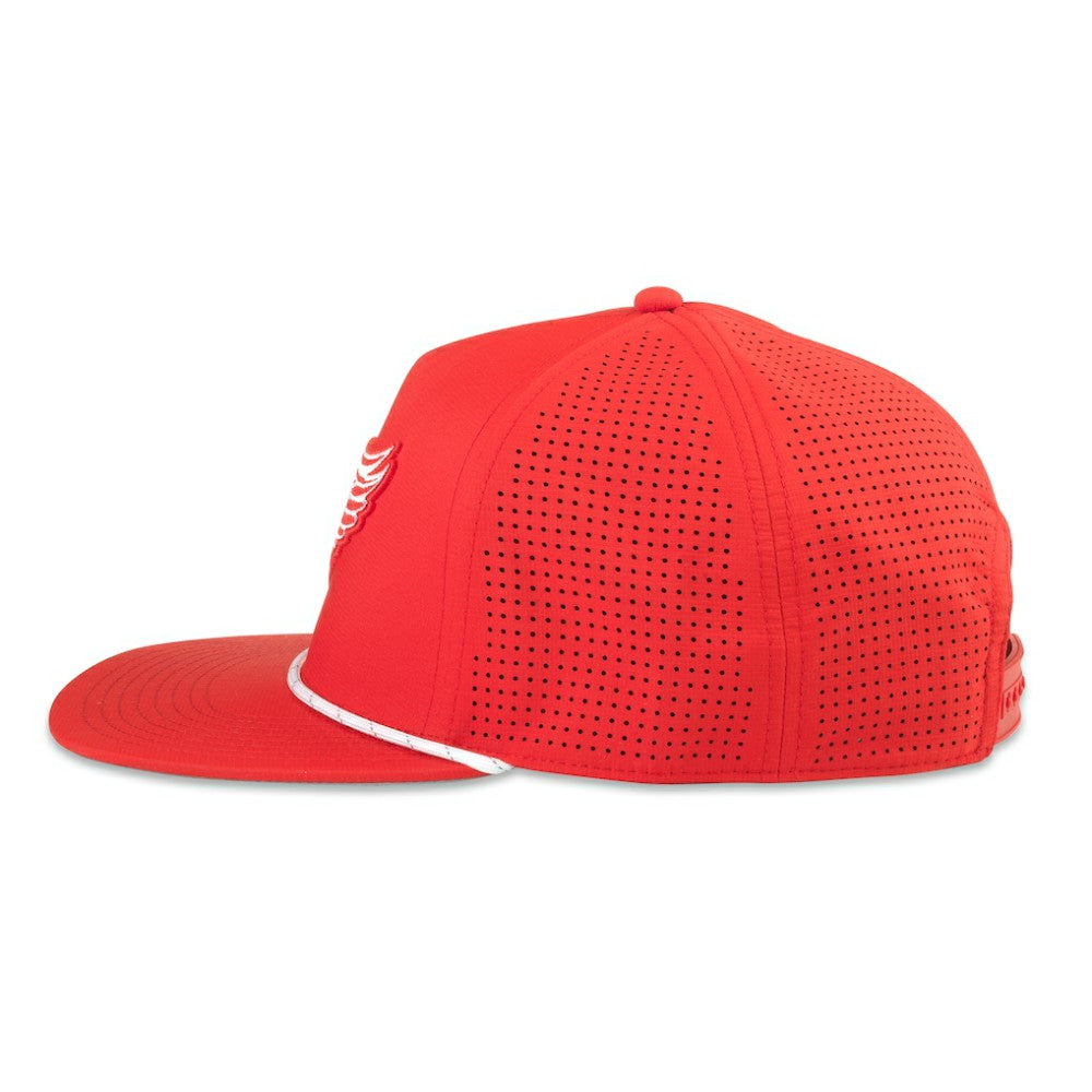 Detroit Red Wings American Needle Buxton Pro Tech Adjustable Hat - Red | US 201747114